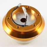 NRG Steering Wheel 6-Bolt Gold Short HUB Adapter For Civic / Integra / Prelude -SRK-110H-RG