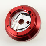 NRG Steering Wheel 6-Bolt Red Short HUB Adapter For Nissan Altima / Maxima / Sentra -SRK-140H-RD