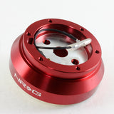 NRG Steering Wheel 6-Bolt Red Short HUB Adapter For Nissan Altima / Maxima / Sentra -SRK-140H-RD