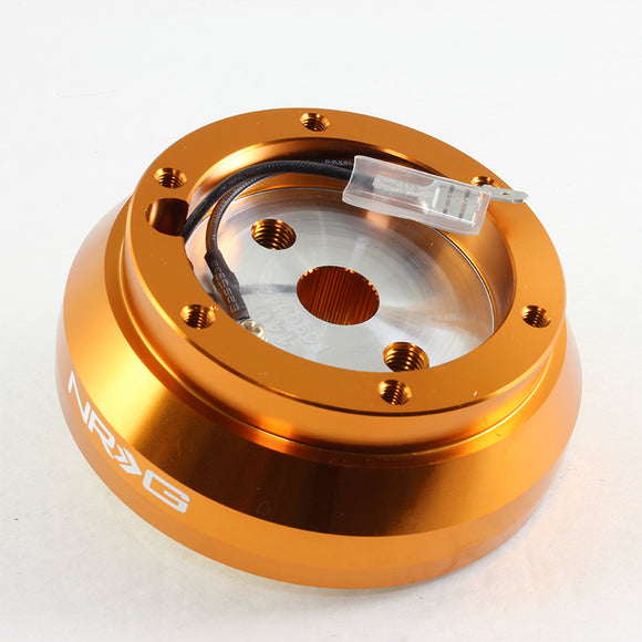 NRG Steering Wheel 6-Bolt Gold Short HUB Adapter For Nissan 240SX / 300ZX -SRK-140H-RG