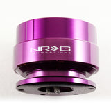 NRG Purple Ball Lock Aluminum 6-Bolt Steering Wheel Gen 2.0 Quick Release Adapter -SRK-200PP