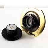 NRG Black / Gold Ball Lock 6-Bolt Steering Wheel Gen 2.5 Quick Release Adapter -SRK-250BK-CG