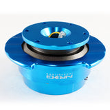 NRG Neon Blue Ball Lock Aluminum 6-Bolt Steering Wheel Gen 2.5 Quick Release Adapter -SRK-250NB