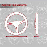 NRG 13.75" 350mm 6-Bolt Hole Green Classic Wood Grip Aluminum Finished 3-Spoke Steering Wheel ST-015BK-GN -Black Spoke