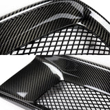 For 2008 - 2015 Mitsubishi Lancer EVO R-Style Front Bumper Side Air Duct Vents Caliper 2-pcs -Real Carbon Fiber