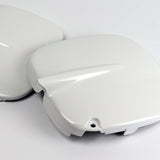 Fog Light Lamp Front Bumper Bezel Covers Cap For 1997 - 2001 Subaru Impreza STi GC8 GF8 -White ABS