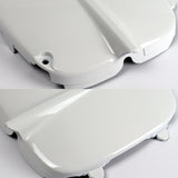 Fog Light Lamp Front Bumper Bezel Covers Cap For 1997 - 2001 Subaru Impreza STi GC8 GF8 -White ABS