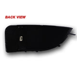 Fog Light Lamp Front Bumper Bezel Covers Cap For 2004 - 2005 Subaru Impreza WRX STi -Black