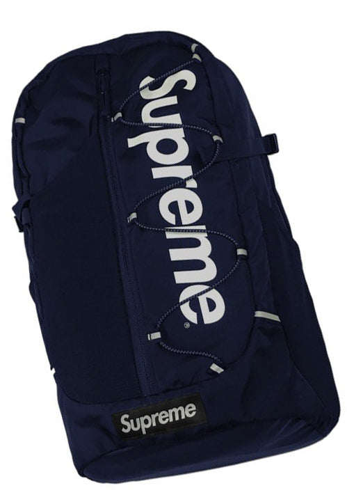 [Japan Used Fashion] Supreme Backpack Ruck Sack 90S Blue Tag Logo Box