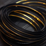 Yellow/Gold Interior Edge Gap Line Moulding Trim Molding Strip Auto Car Décor - 16.4 ft