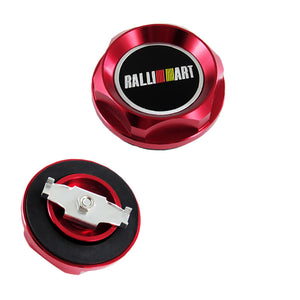 Ralliart RED Racing Engine Oil Cap Oil Fuel Filler Cover Cap For Mitsubishi