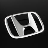 Honda CIVIC Chrome Emblem Set for 2009 - 2011 CIVIC SEDAN Front "H" Emblem with CIVIC Rear Chrome Emblem