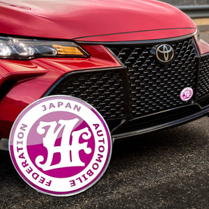 JAF Japan Automobile Federation JDM New Emblem Badge For Toyota Front Grille