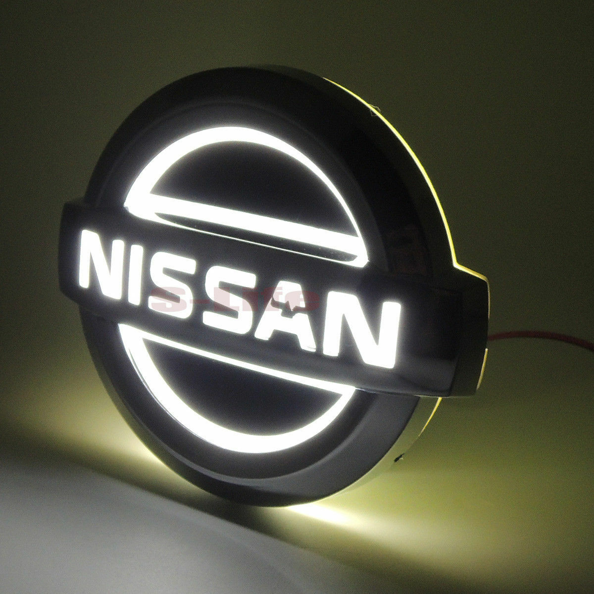 NISSAN White 5D LED Car Tail Logo Badge Emblem Auto Light Lamp For TII –  MAKOTO_JDM