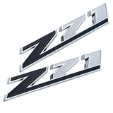 Chevy Silverado Z71 Logo Emblem 2 pcs Badge for 1500 2500HD Colorado Sierra Tahoe - 10.3"