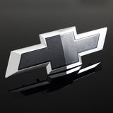 3 pcs Set Chevy COLORADO 2015-2017 Black Front Bow tie Emblem with Z71 Black/Chrome Badge Logo