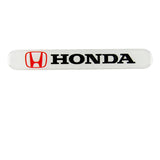 HONDA LOGO Set Emblems with Black Tire Wheel Valves Air Caps Keychain - US SELLER