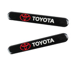 Toyota Set LOGO Emblems with Keychain Tire Wheel Valves Air Caps - US SELLER