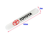 Toyota Set LOGO Emblems with Black Wheel Tire Valves Air Caps Keychain - US SELLER