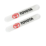 Toyota Set LOGO Emblems with Tire Wheel Valves Air Caps Keychain - US SELLER