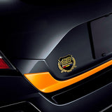 Mugen Gold 3D Metal Emblem Sticker x2