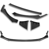 For 2022-2024 Subaru BRZ ST-Style 3-PCS Carbon Look Front Bumper Spoiler Splitter Lip