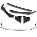 For 2022-2023 Subaru BRZ ST-Style 3-PCS Painted WHITE Front Bumper Spoiler Splitter Lip