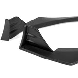 For 2022-2024 Subaru BRZ ST-Style 3-PCS Matt Black Front Bumper Spoiler Splitter Lip