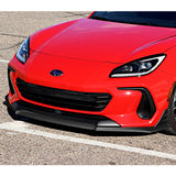 For 2022-2024 Subaru BRZ ST-Style 3-PCS Matt Black Front Bumper Spoiler Splitter Lip