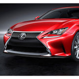 For 2015-2018 Lexus RC300 RC350 AG-Style 3-PCS Carbon Painted Front Bumper Spoiler Lip