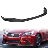 For 2013-2015 Lexus GS350 GS450h F-Sport Matte Black 3-Piece Front Bumper Body Spoiler Splitter Lip Kit