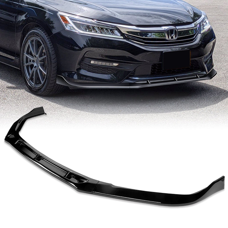 For 2016-17 Honda Accord Sedan Painted Black STP-Style 3-Piece