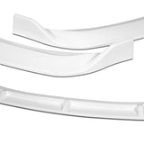 For 2006-2008 Lexus IS250 IS350 Base STP-Style Painted White 3-Piece Front Bumper Body Spoiler Splitter Lip Kit