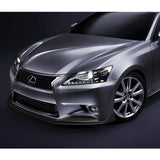 For 2013-2015 Lexus GS350 GS450h Base Carbon 3-pcs  Look Front Bumper Spoiler Lip