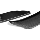 For 2011-2013 BMW 3-Series E92 E93 Coupe Carbon Look  3-PCS Front Bumper Spoiler Lip