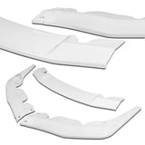 2019-2023 Toyota Supra A90 Painted White 3-Piece Front Bumper Body Spoiler Splitter Lip Kit