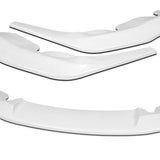 2019-2023 Toyota Supra A90 Painted White 3-Piece Front Bumper Body Spoiler Splitter Lip Kit