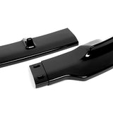 2020 - 2024 Tesla Model Y Painted Black 3-Piece Front Bumper Body Spoiler Splitter Lip Kit