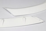 2016-2019 BMW 3-Series F30 F35 Painted White 3-Piece Front Bumper Body Spoiler Splitter Lip Kit