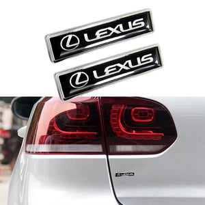 Lexus 2PC Luxury Auto Car Body Fender Metal Emblem Badge Sticker Decal –  MAKOTO_JDM