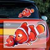 7"x5" Laptop Door Case Glass Vinyl Sticker Finding Nemo Wall My Family Car Decal