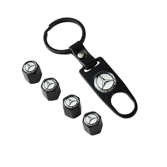 For Benz AMG Car Logo Racing Keychain Metal key Ring Hook Strap Lanyard  Nylon