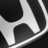 For 2008-2012 HONDA ACCORD SEDAN Set JDM Black H Rear Emblem Badge with ACCORD Rear Chrome Emblem