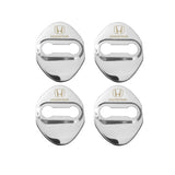 Honda Civic Accord CR-V Silver Stainless Steel Door Lock Door Striker Cover Set of 4