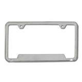 ACURA Front/ Rear Mirror Chrome Laser Etched Cut-Out Stainless Steel License Plate Frame