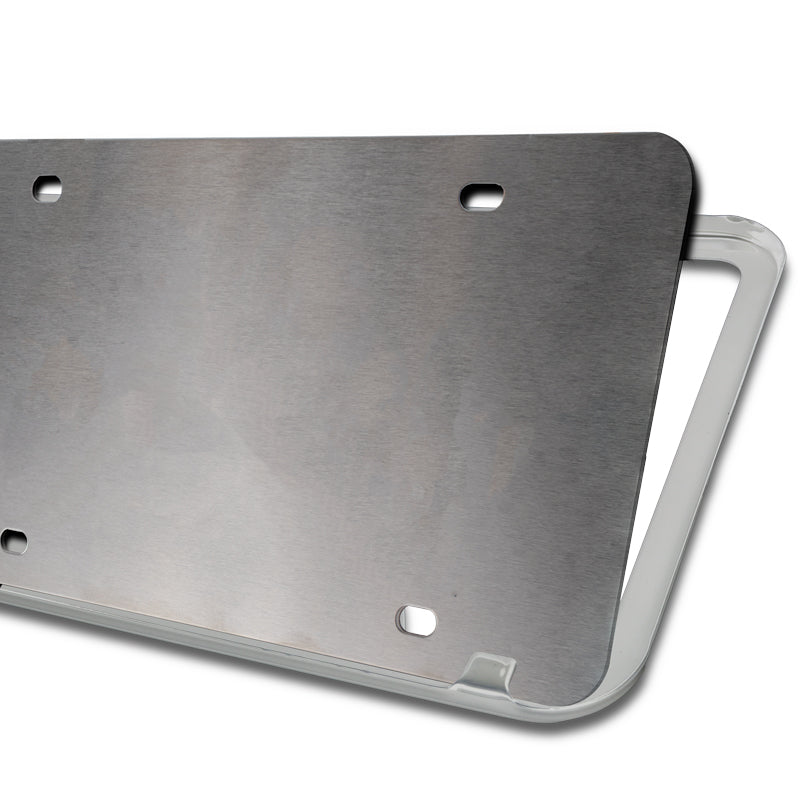 Toyota Stainless Steel License Plate Frames - Tag Holders - TOYOTA