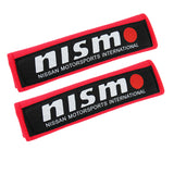 NISMO Red Seat Belt Cover X2