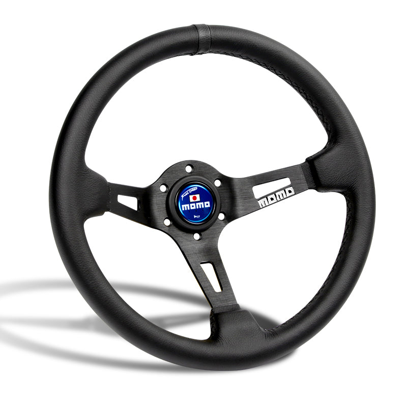 MOMO Blue Full Speed Steering Wheel Horn Button Sport Competition Tuni –  MAKOTO_JDM