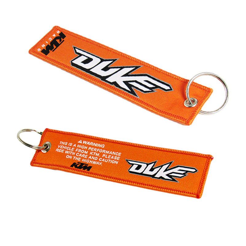 Duke orders 390 keychain