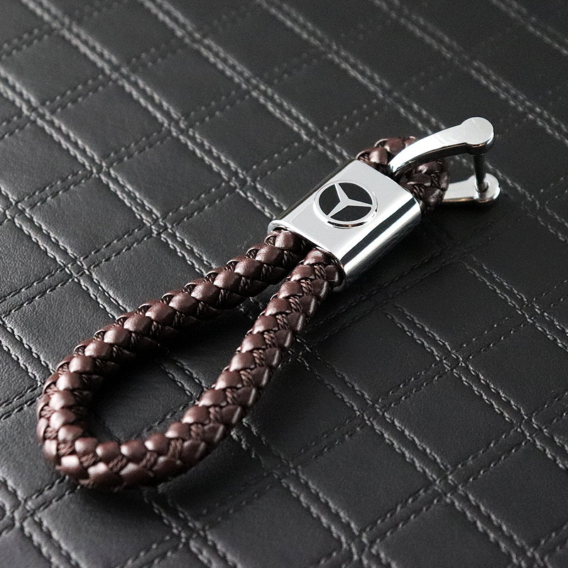 Mercedes-Benz Keychain with Leather Strap – Mercedes-Benz Boutique